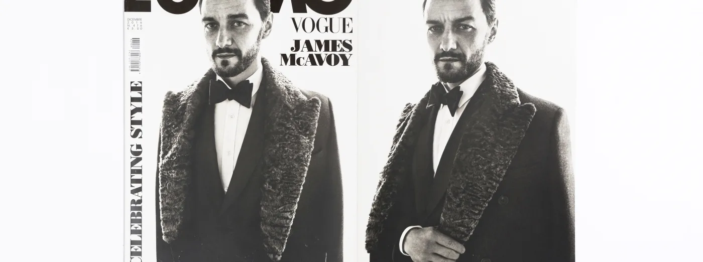 L'UOMO VOGUE - December 2016 James McAvoy by Tom Munro