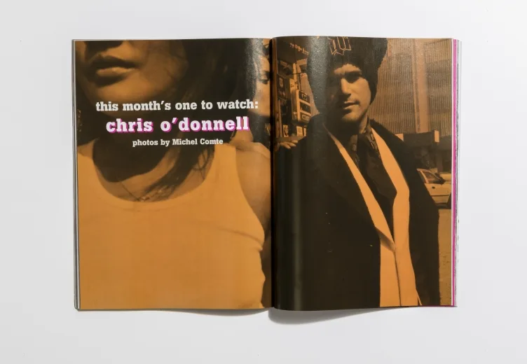 L'UOMO VOGUE - December 2002 by Michel Comte