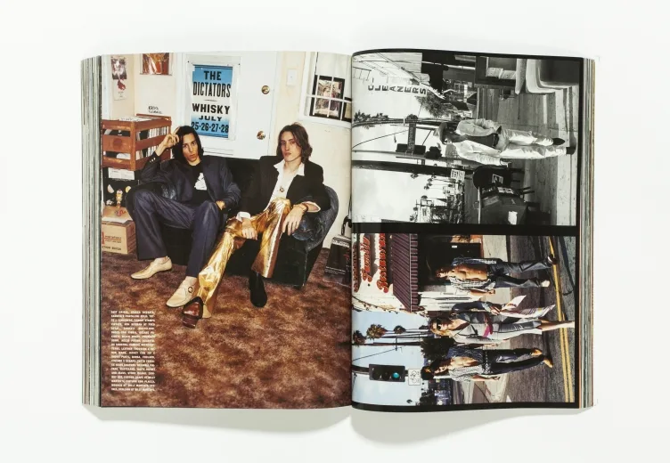 L'uomo Vogue - April 2004 People at Silver Lake by Paul Jasmin