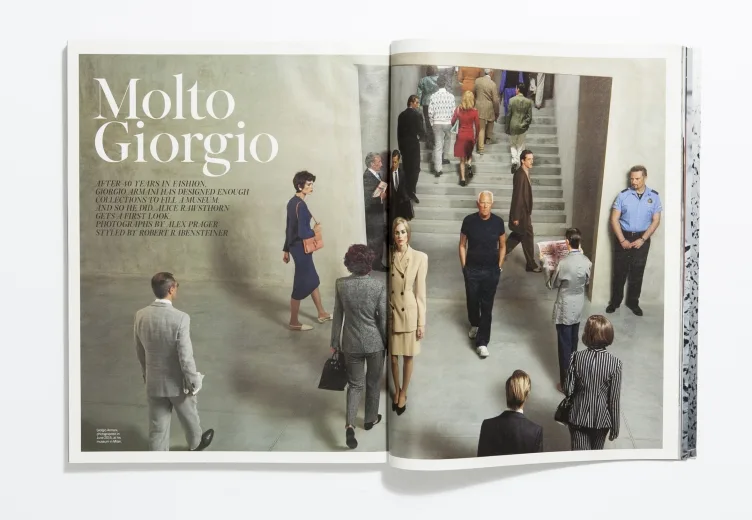 W - September 2015 Molto Giorgio by Alex Prager