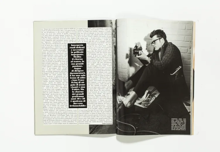 L'UOMO VOGUE - November 2006 Jeff Branson by Michel Comte