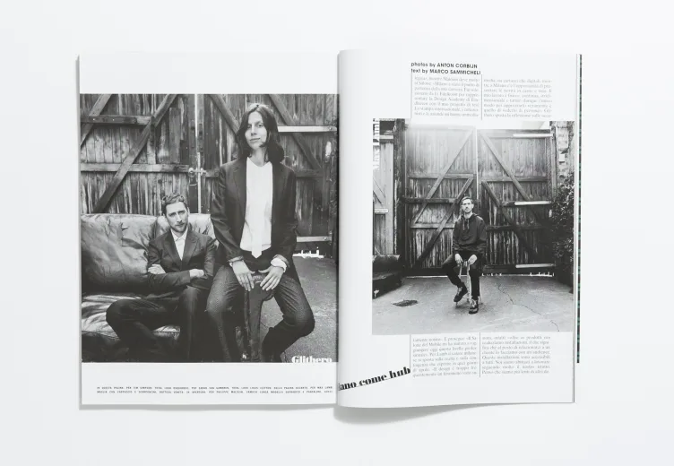 L’Uomo Vogue - April 2016 Philippe Malouin Glithero Max Lamb Michel Charlot by Anton Corbijn