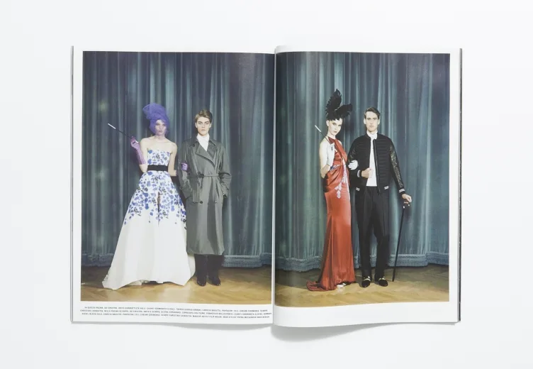 L’Uomo Vogue - February 2015 Grand Ball in Prague by Federico Spadoni