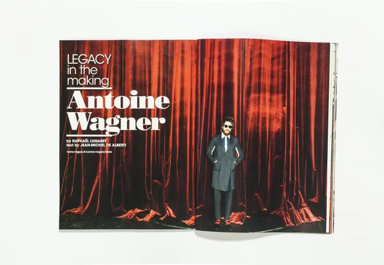 L'UOMO VOGUE - December 2012 Antoine Wagner by Raphael Lugassy