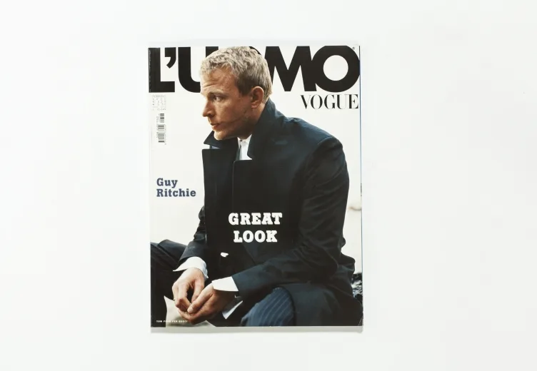 L'uomo Vogue - february 2002 Guy Ritchie by Michel Comte