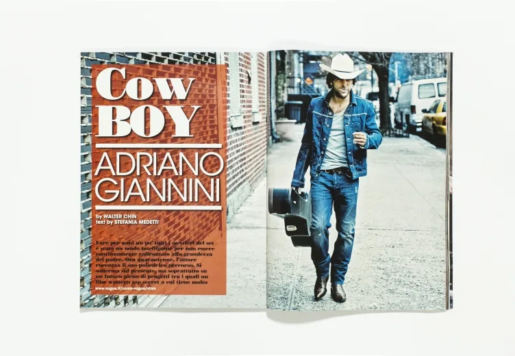L'UOMO VOGUE - March 2012 Adriano Giannini by Walter Chin