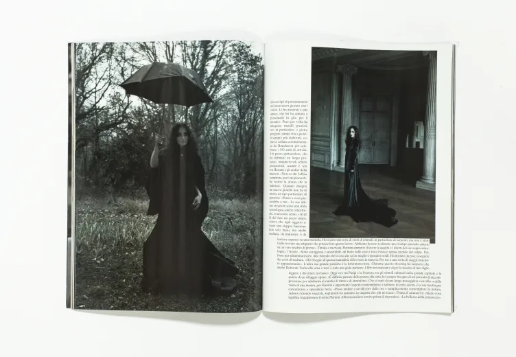 VOGUE ITALIA - HAUTE COUTURE March 2012 Haruki Klossowska by Deborah Turbeville