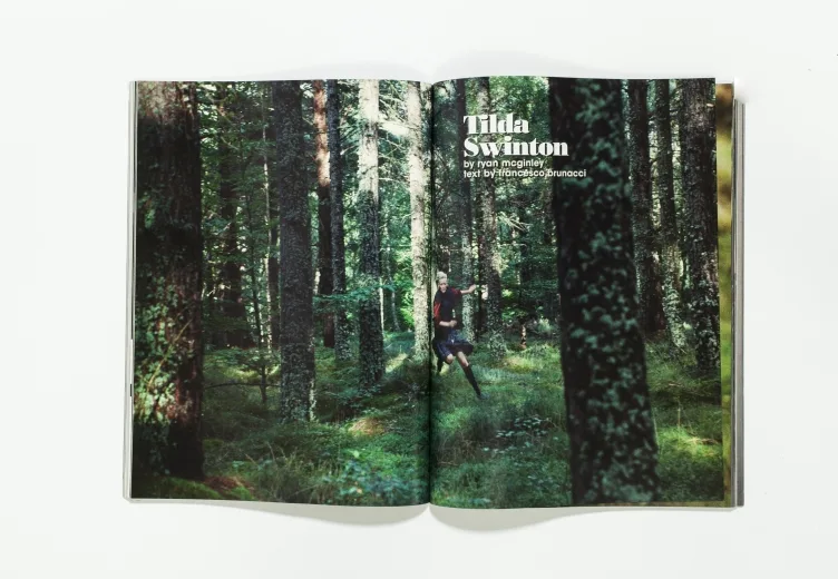 L'UOMO VOGUE - February 2010 Tilda Swinton by Ryan Mcginley