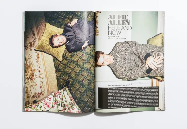 L'Uomo Vogue - October 2016 Alfie Allen by Dylan Don