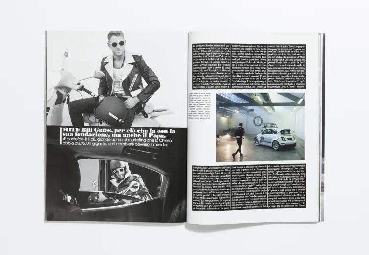 L’Uomo Vogue - October 2015 Lapo Elkann by Benoit Peverelli