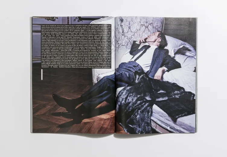 L'Uomo Vogue - November 2014 Michael Wincott by Michel Comte