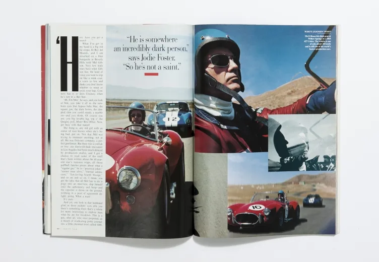 Vanity Fair America - August 1997 Mel Gibson by Michel Comte