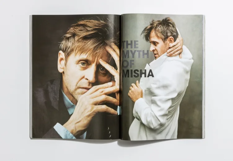 L'UOMO VOGUE - July/August 2007 The mith of Misha by Mark Seliger