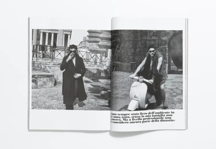 L’Uomo Vogue - July/August 2016 Jack Huston by Michel Comte