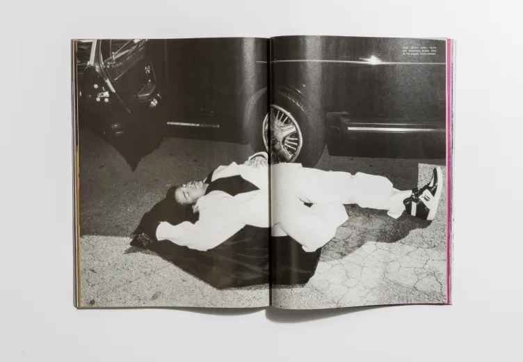 L'UOMO VOGUE - December 2002 by Michel Comte