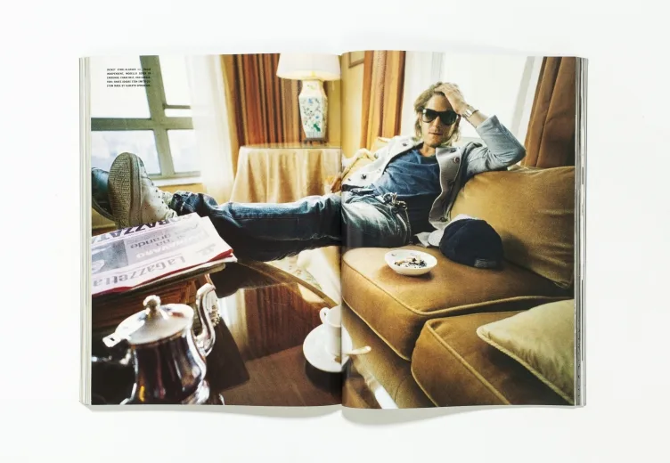 L'UOMO VOGUE - january 2007 Lapo Elkann by Mark Seliger