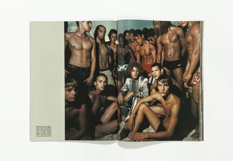 L'uomo Vogue - November 2001 Brazilian Outlines by Michel Comte