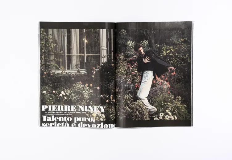 L'UOMO VOGUE - February 2017 Pierre Niney by Norman Jean Roy