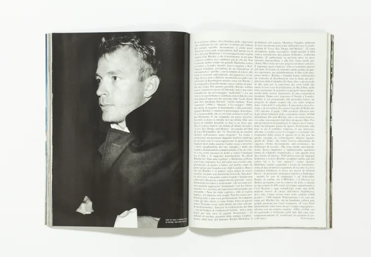 L'uomo Vogue - february 2002 Guy Ritchie by Michel Comte