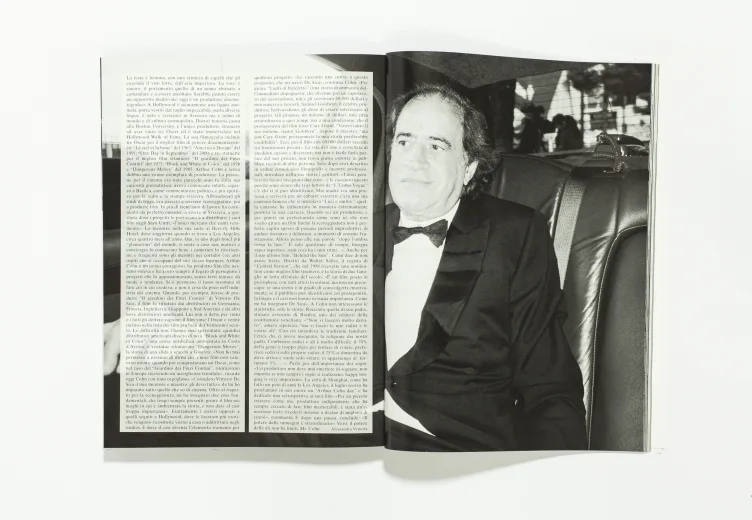 L'uomo Vogue - July/August 2001 Arthur Cohn by Michel Comte