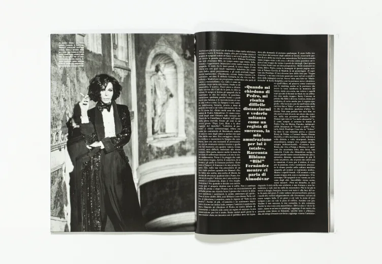 L'UOMO VOGUE - February 2008 Pedro and Bibi by Francesco Carrozzini