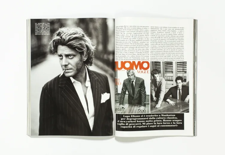L'UOMO VOGUE - january 2007 Lapo Elkann by Mark Seliger