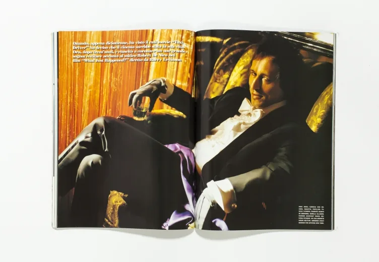 L'UOMO VOGUE - December 2007 Michael Wincott by Sante D'Orazio