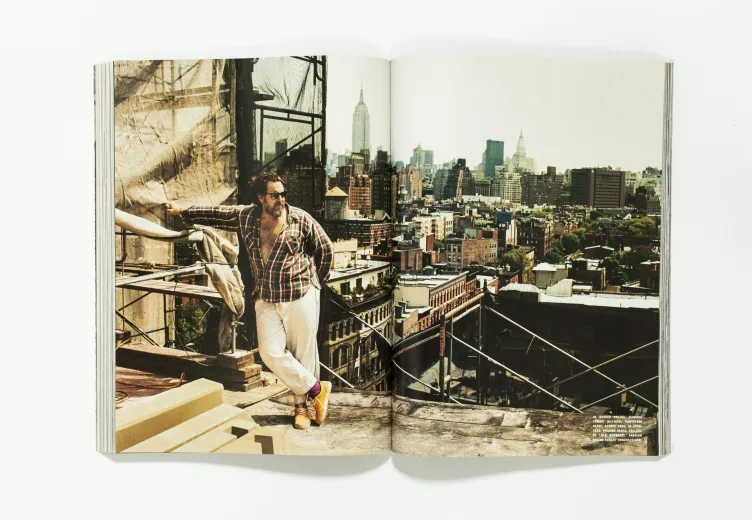 L'UOMO VOGUE - July/August 2007 Julian Schnabel by Mark Seliger