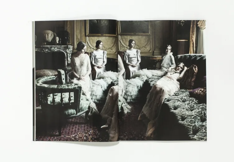 VOGUE ITALIA HAUTE COUTURE - September 2011 Prince and Princess Antonius Zu Furstenberg by Deborah Turbeville