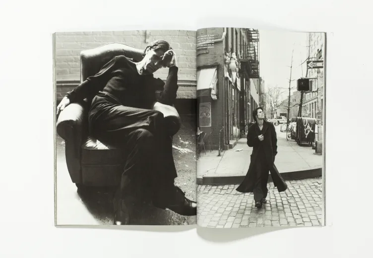 L'UOMO VOGUE - October 2002 Willem Dafoe by Walter Chin