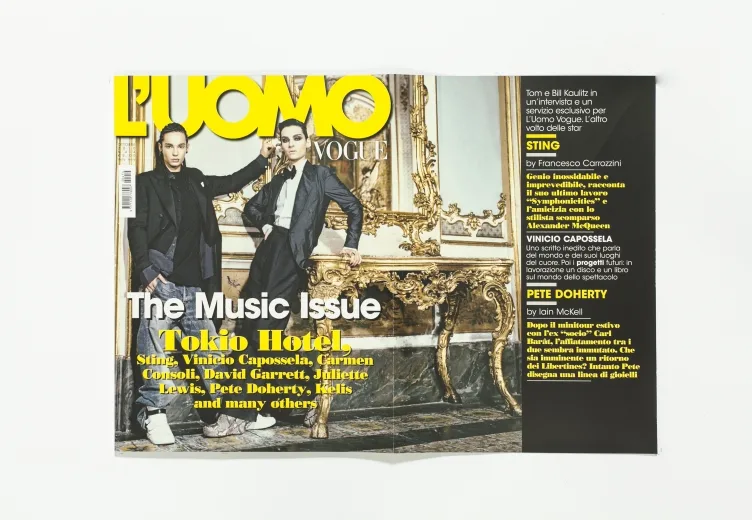 L'UOMO VOGUE - October 2010 Tokio Hotel by Pierpaolo Ferrari