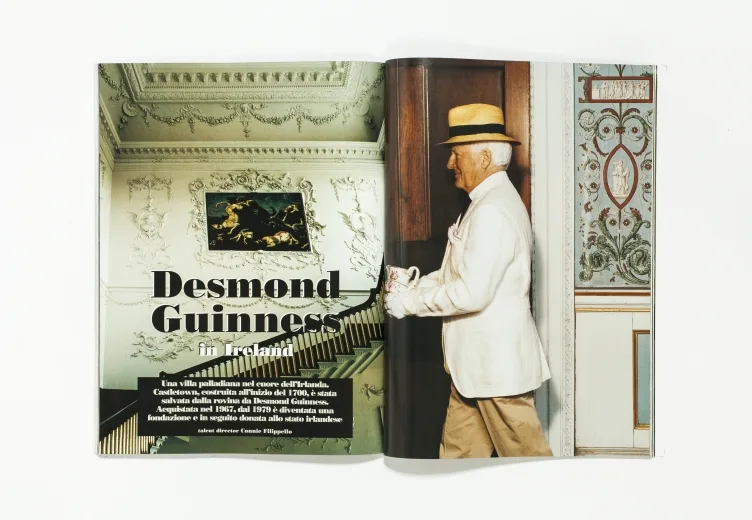 L'UOMO VOGUE - February 2007 Desmond Guinness by Connie Filippello