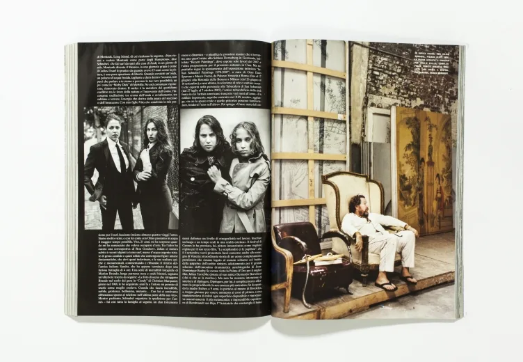L'UOMO VOGUE - July/August 2007 Julian Schnabel by Mark Seliger