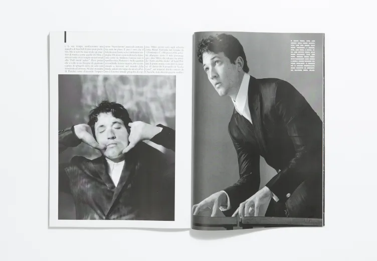 L’Uomo Vogue - February 2015 Miles Teller by Jamie Hawkesworth