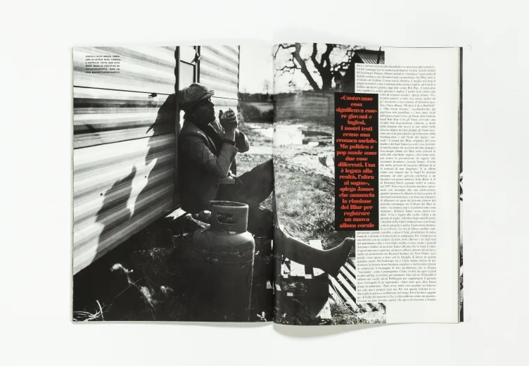 L'UOMO VOGUE - April 2007 Alex James by Michael Comte