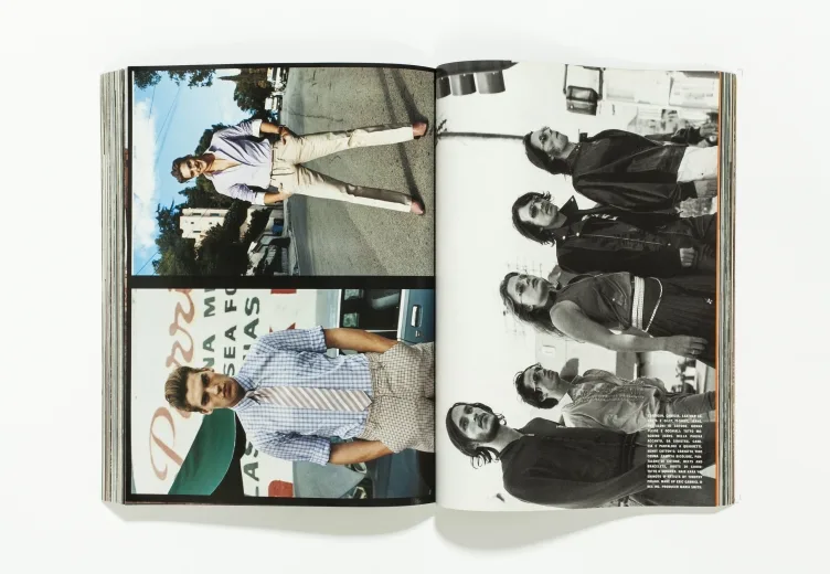 L'uomo Vogue - April 2004 People at Silver Lake by Paul Jasmin