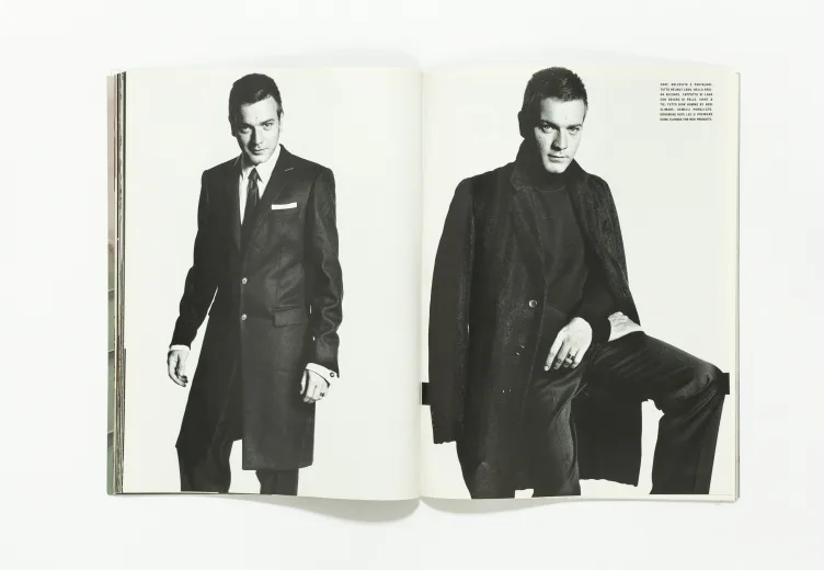 L'uomo Vogue - December 2001 ewan mc gregor by david bailey