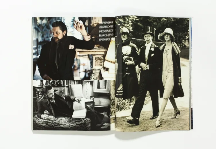 L'UOMO VOGUE - July/August 2007 Rufus Arnold Alexis Keppel Earl of Albemarle Baron of Ashford by Phil Poynter