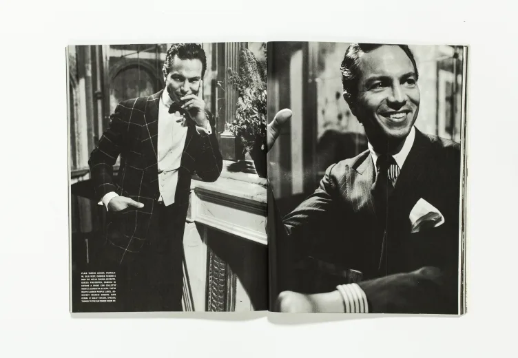 L'UOMO VOGUE - September 2004 Benjamin Bratt by Carter Smith