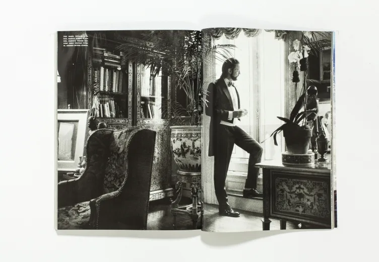 L'UOMO VOGUE - July/August 2007 Rufus Arnold Alexis Keppel Earl of Albemarle Baron of Ashford by Phil Poynter