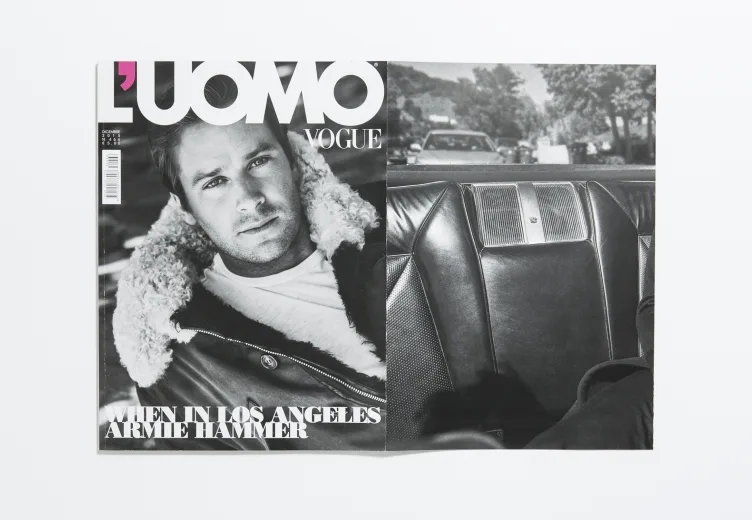 L'uomo Vogue - December 2015 Armie Hammer