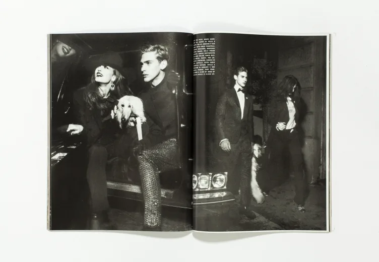 L'UOMO VOGUE - December 2005 Aristo-couple by Walter Chin