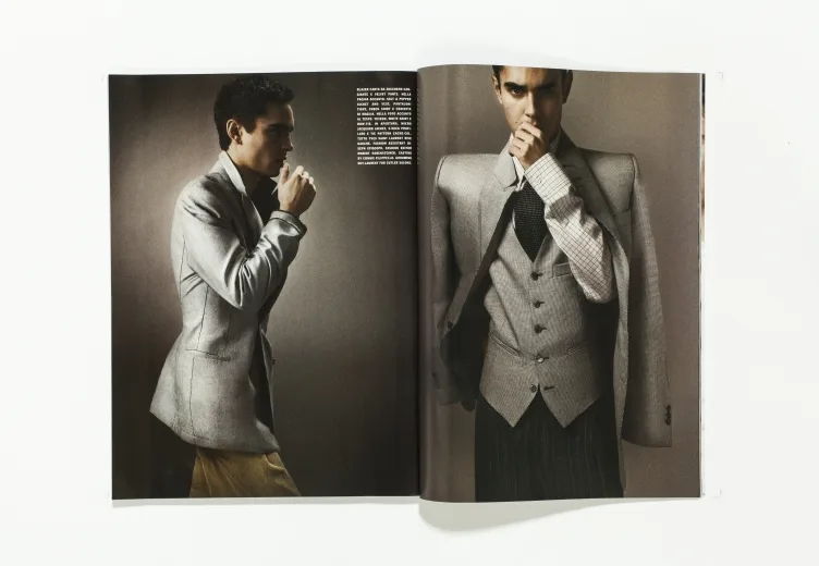 L'UOMO VOGUE - February 2006 Max Minghella by David Slijper