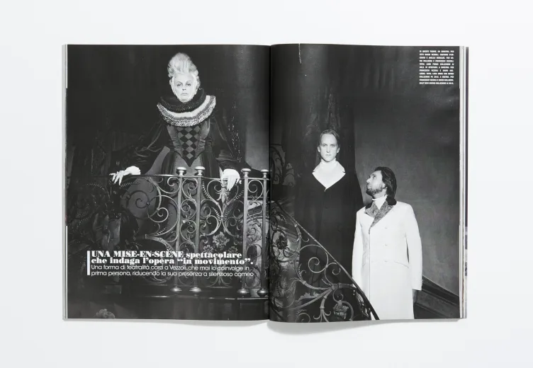 L’Uomo Vogue - October 2015 David Hallenberg e Francesco Vezzoli by Francesco Vezzoli