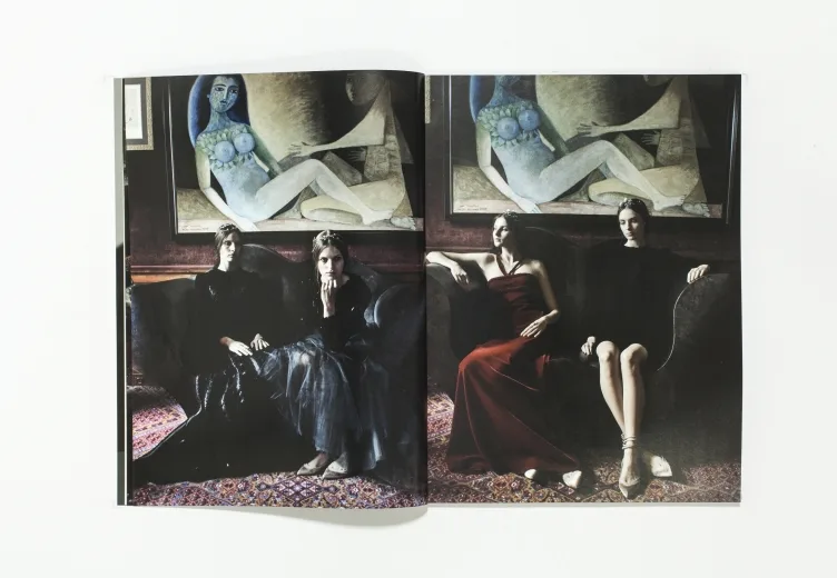 VOGUE ITALIA HAUTE COUTURE - September 2011 Prince and Princess Antonius Zu Furstenberg by Deborah Turbeville