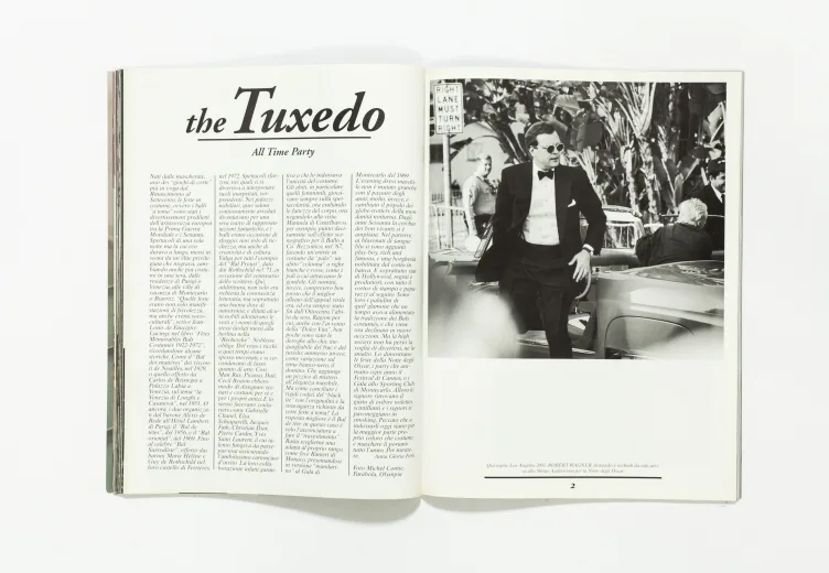 L'uomo Vogue - December 2001 - The Tuxedo All time Party by Michel Comte