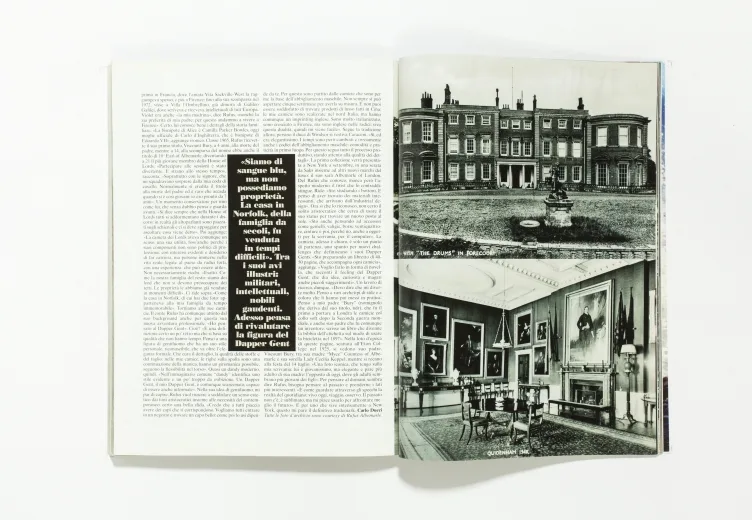L'UOMO VOGUE - July/August 2007 Rufus Arnold Alexis Keppel Earl of Albemarle Baron of Ashford by Phil Poynter