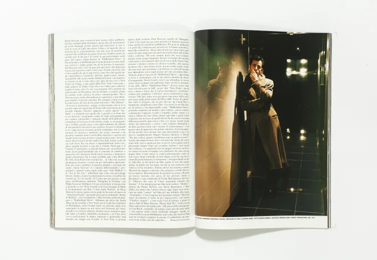 L'uomo Vogue - October 2002 Justin Theroux by Carter Smith