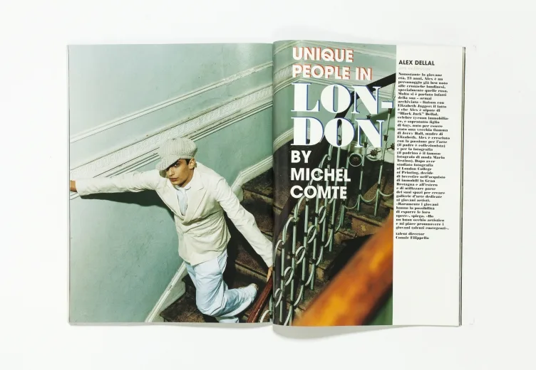 L'UOMO VOGUE Febbraio 2007 Unique people in London by Michel Comte