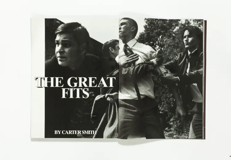 L'UOMO VOGUE - July/August 2003 The great fits by Carter Smith
